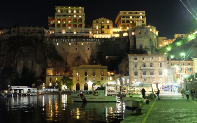 Looking up to Sorrento