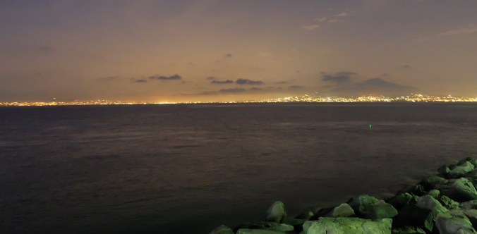Looking toward Naples from Sorrento