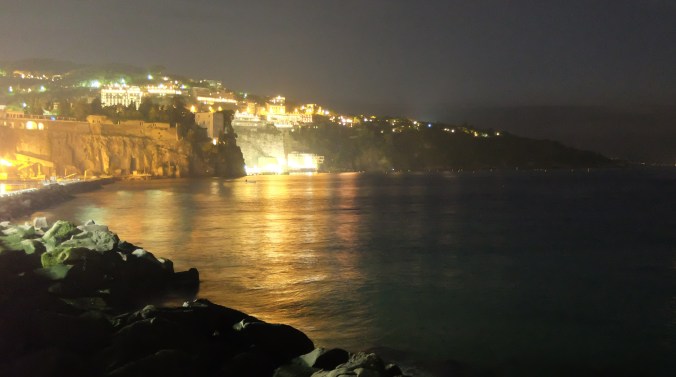 Sorrento at night