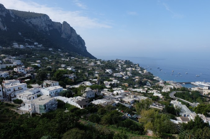 View from the town of Capri