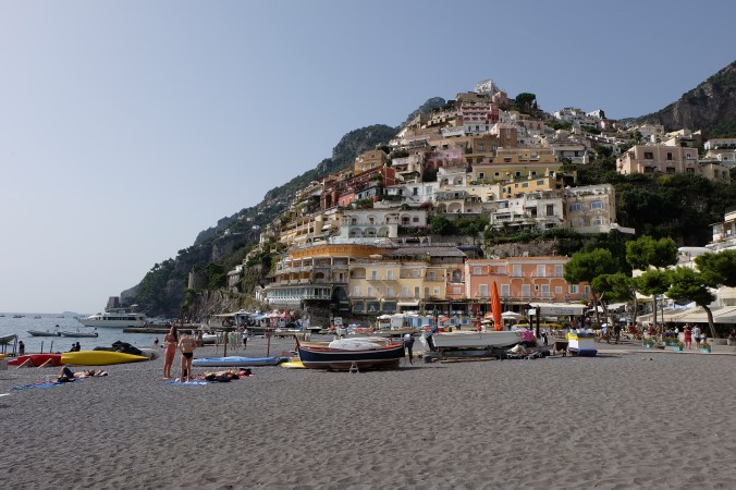 Beach in Positano