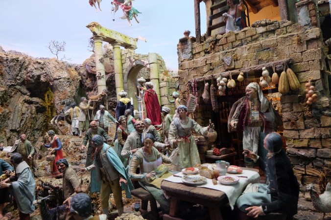 Cattedrale di Sorrento nativity scene 