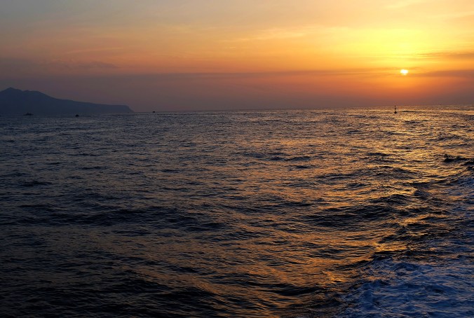 Favourite 2014 photos.  Off the coast of Sorrento, Italy.  October 2014.
