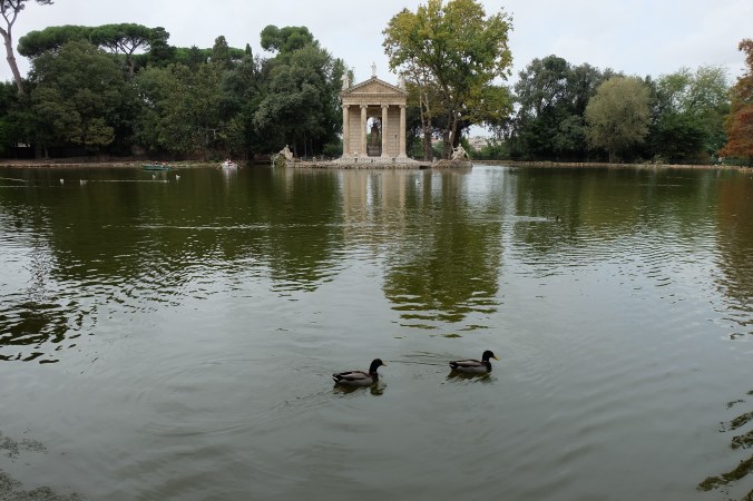 Temple of Aesculapius at Villa Borghese