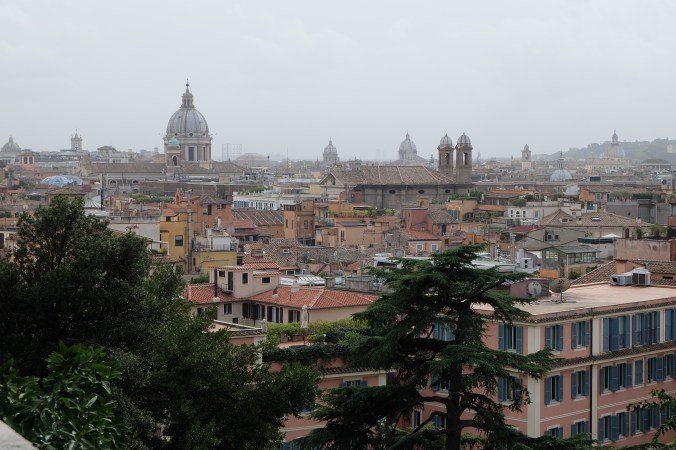 Domes and skyline of Rome