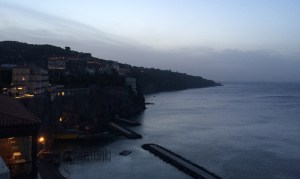 Sunset in Sorrento