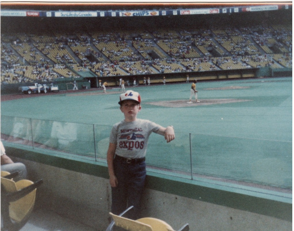 At my first Expos game