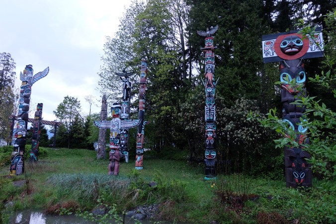 Stanley Park totems
