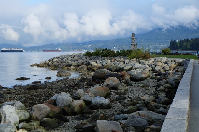 English Bay Inukshuk