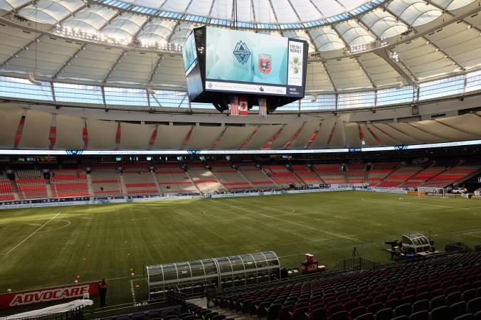 Inside BC Place