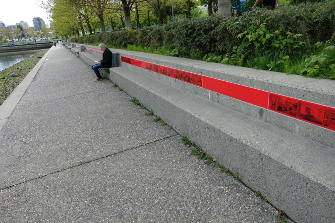 Red Horizontal by Gisele Amantea