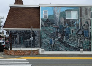 Murals in Chemanius, BC
