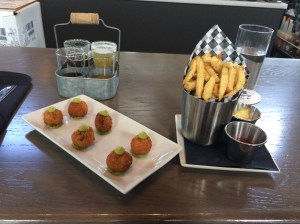 Snacks at Steel Toad