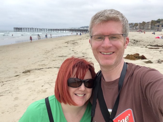Us at Pacific Beach