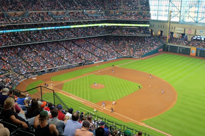Astros-Rangers game