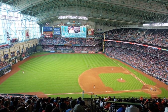 Astros-Rangers game