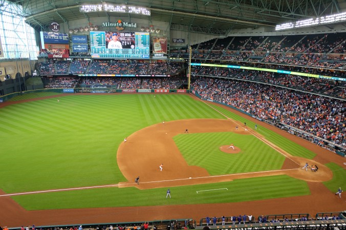 Astros-Rangers game