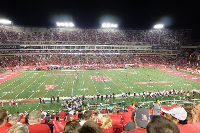 View of game from my seat