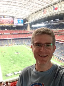 Me at Houston Texans game