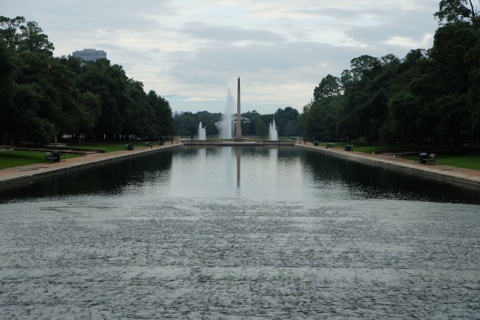 Mary Gibbs and Jesse H Jones Reflection Pool 