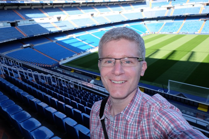 Me at Bernabéu