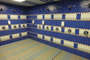 Where Real Madrid showers