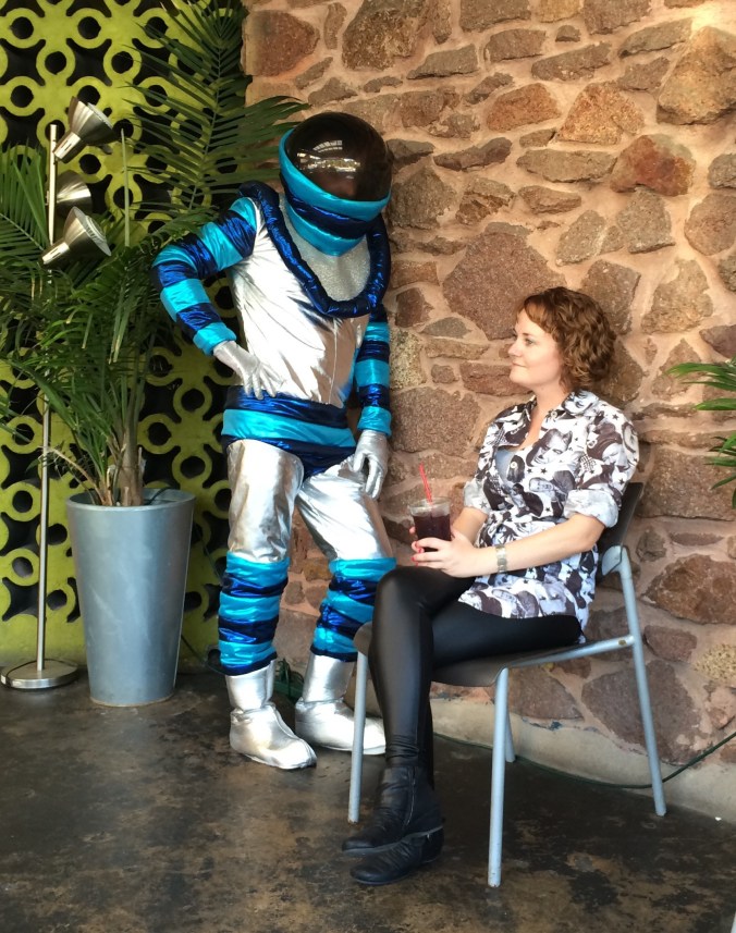 Astronaut photoshoot in Austin