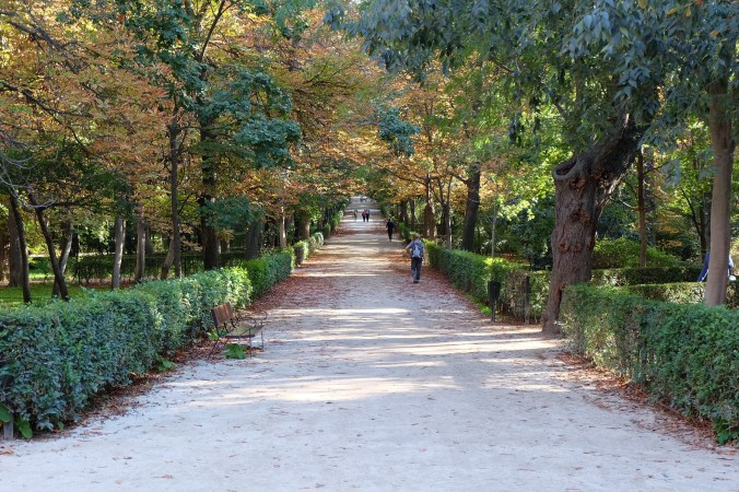 Late afternoon in Retiro Park