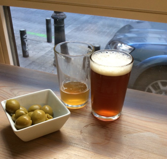 Afternoon drinks at Fabrica Maravillas