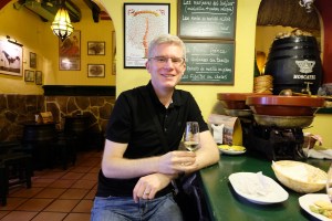 Enjoying sherry at Sanlúcar