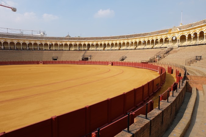 The bullring in Seville