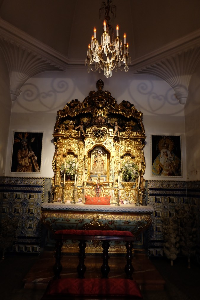 Chapel dedicated to the Virgen de la Caridad