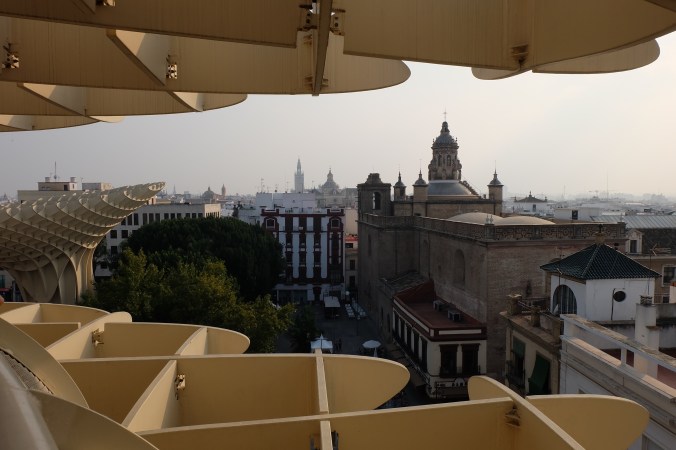 View from Metropol Parasol in Seville