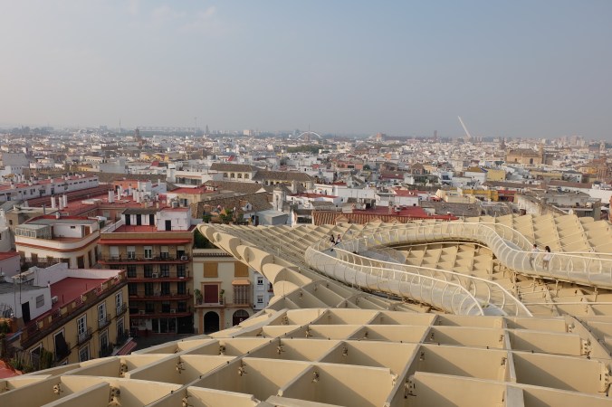 View from the Metropol Parasol in Seville