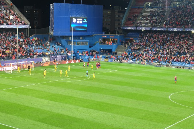 First Atletico Madrid goal