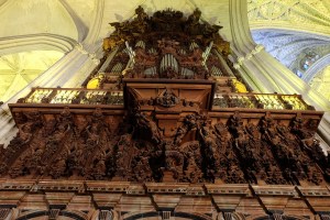 Pipe organ in Seville Cathedral