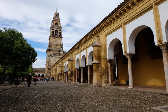Inner courtyard of the Mezquita
