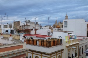 View from our roof in Seville