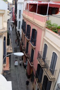 View from our roof in Seville