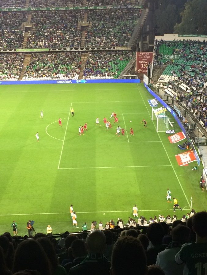 A near goal for Betis