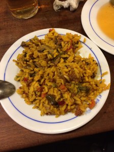 Rice dish at El Rinconcillo