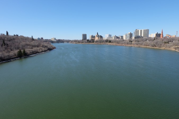 Saskatoon and the river