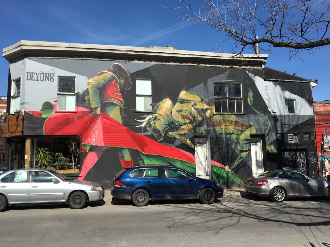 Montreal mural