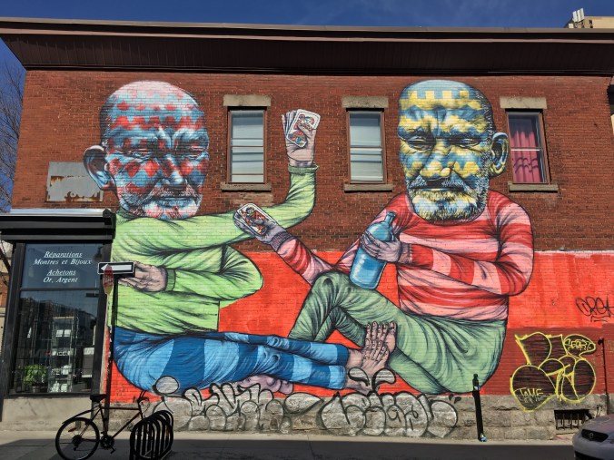 Montreal mural