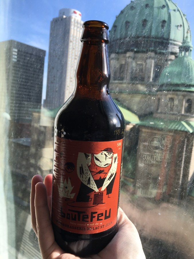 Hotel beer in Montreal