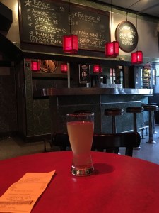 Cheval de Mer (gose) at Le Cheval Blanc