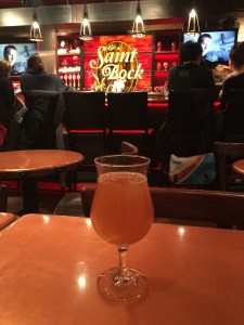 Witbier at le Saint-Bock