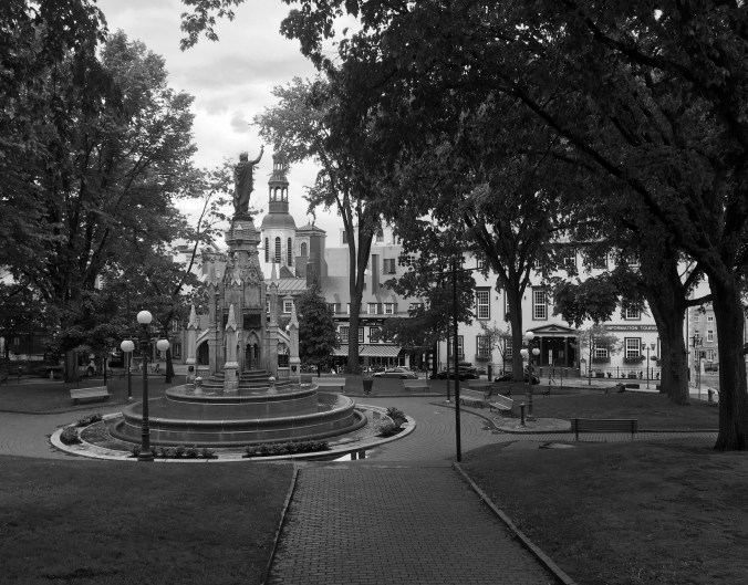Place d'Armes, Quebec City.