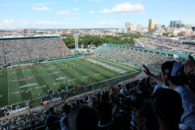 First Roughriders TD