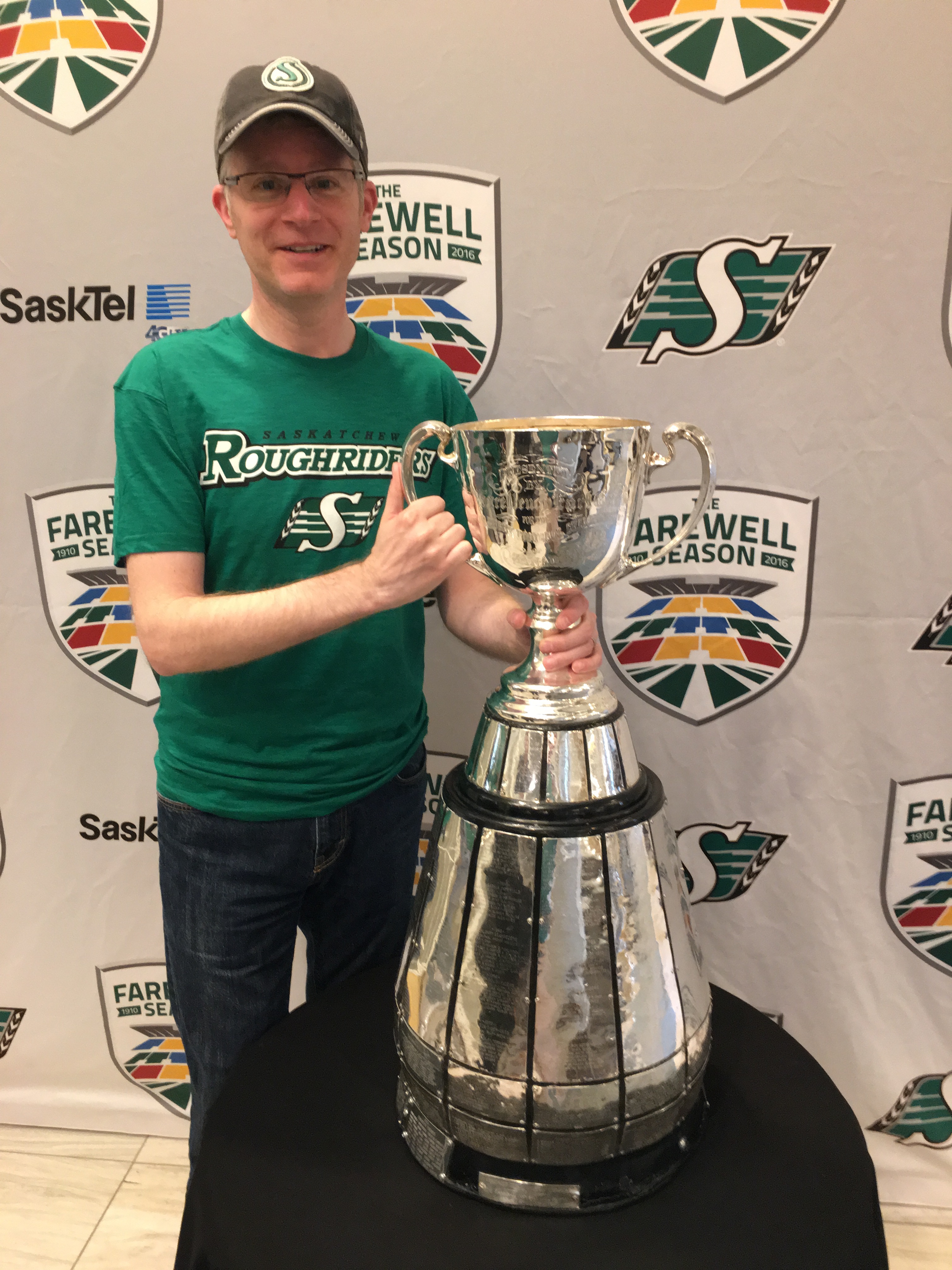 Me with the Grey Cup